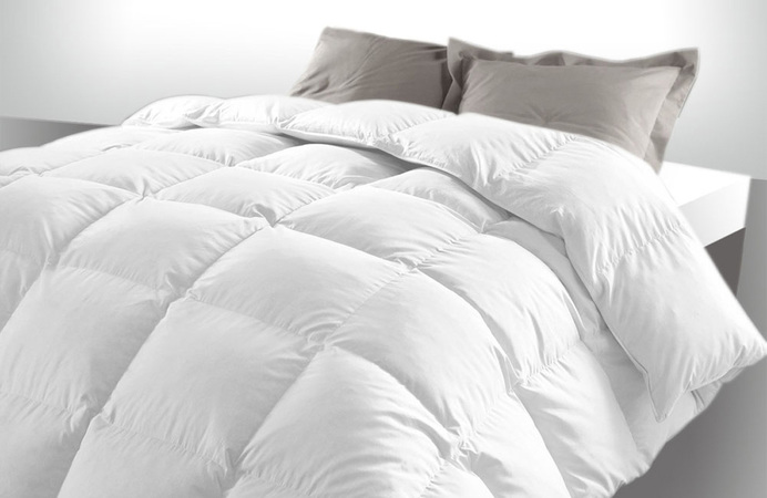 Couette en plumes
